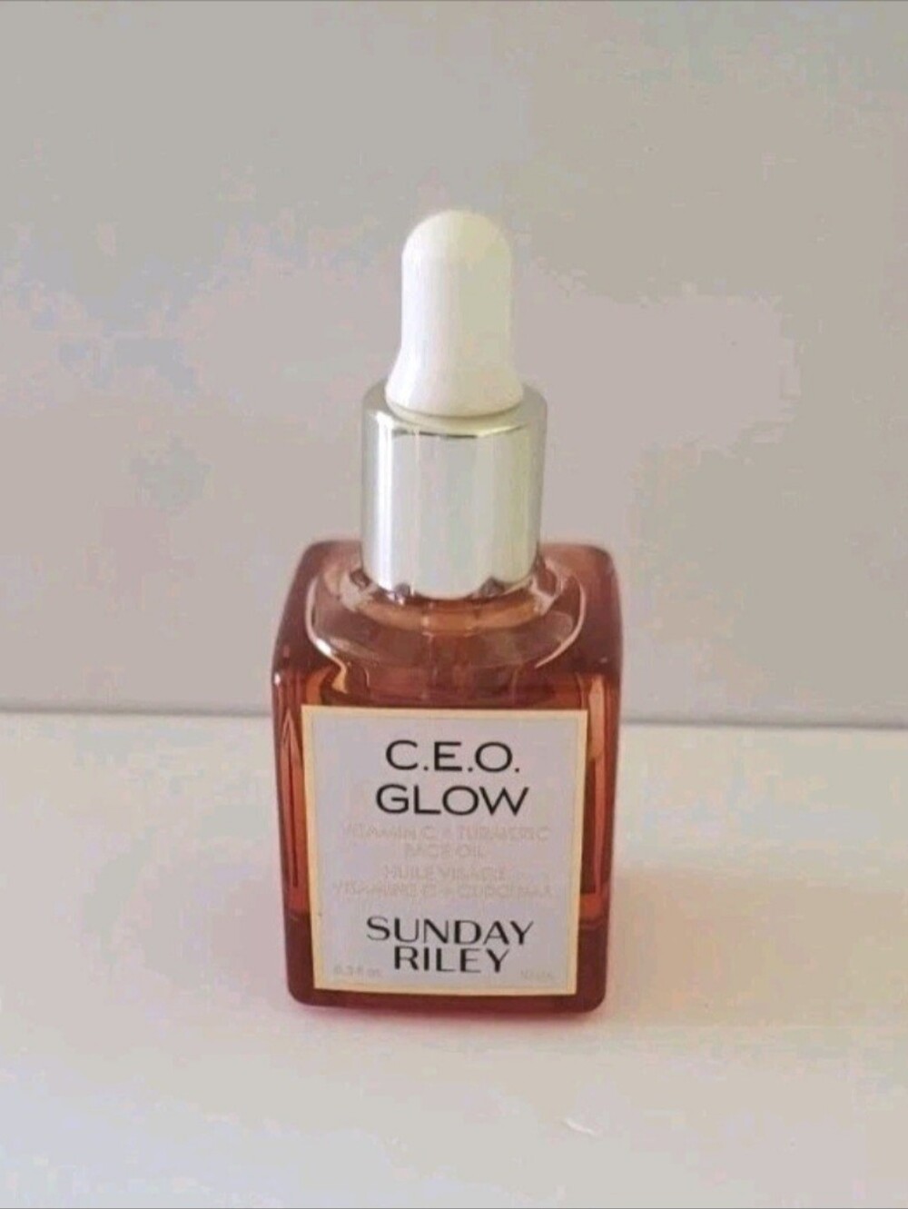 Sunday Riley CEO Glow Oil 0.3 Oz Facial Oil - Turmeric Evening Primrose